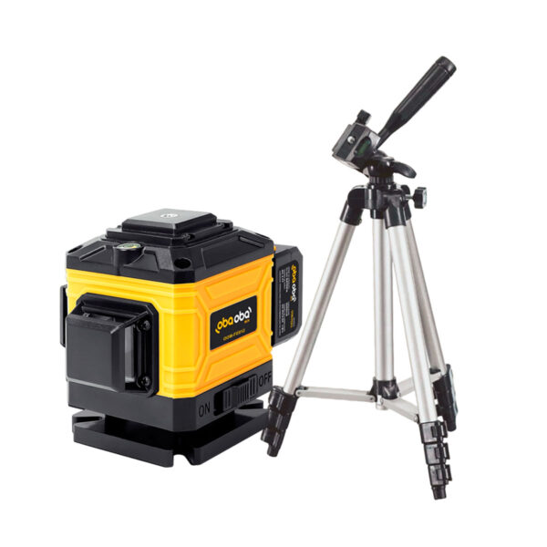 Nível Laser 3D 12 Linhas com Tripé Telescópico e Controle Remoto - Image 4