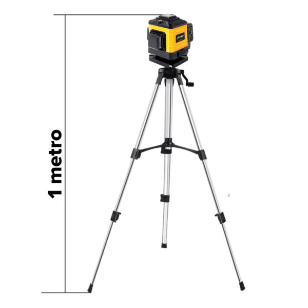 Nível Laser 3D 12 Linhas com Tripé Telescópico e Controle Remoto - Image 3